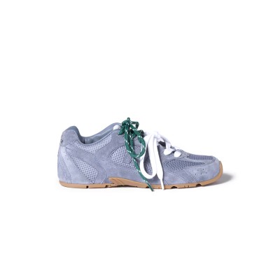 MIU MIU X NEW BALANCE 530 SL METALLIC LEATHER AND MESH SNEAKERS 5E165E MIU MIU X NEW BALANCE 530 SL METALLIC LEATHER AND MESH SNEAKERS 5E165E
